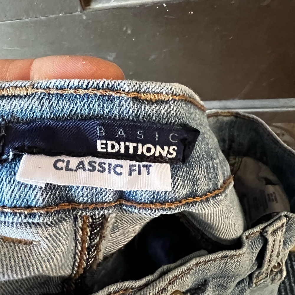 Basic Editions Straight Jeans 10 - image 3